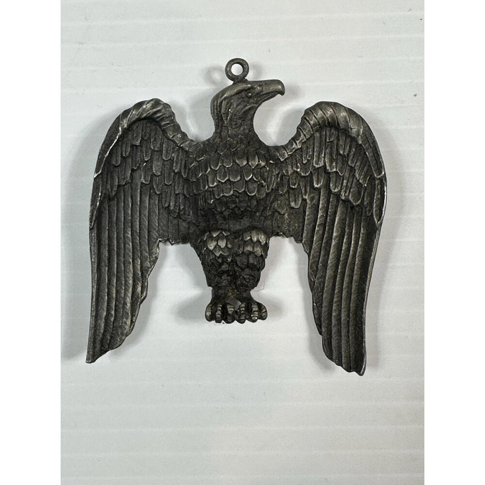 Large WTW Pewter‎ 76 Eagle Pendant Outstretched Wings
